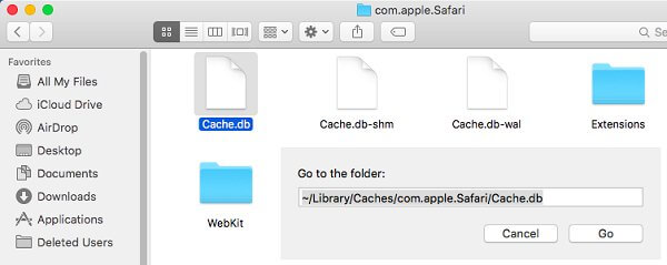 Delete Cache BD File