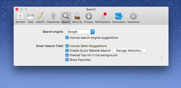 smart search on mac