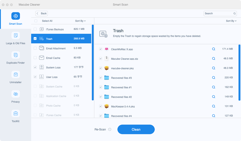 how to force empty trash on mac 10.6