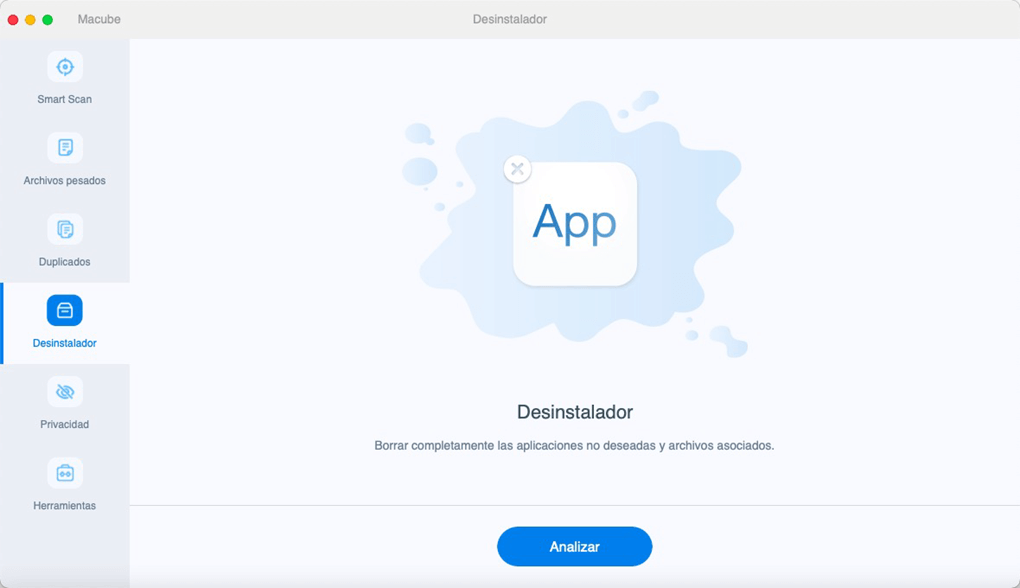 Desinstalar las aplicaciones en Mac