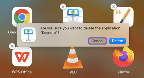 Delete Apps Launchpad