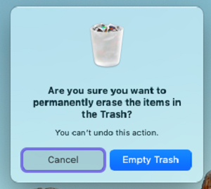Empty Trash Mac