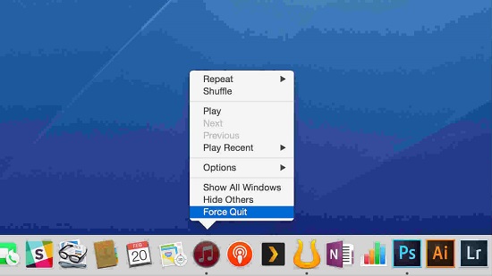 how to force quit imovie on mac