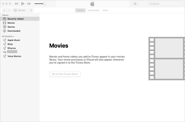 remove movie download itunes on mac