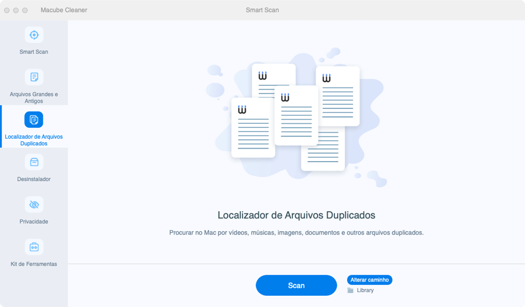 Localizador de Arquivos Duplicados