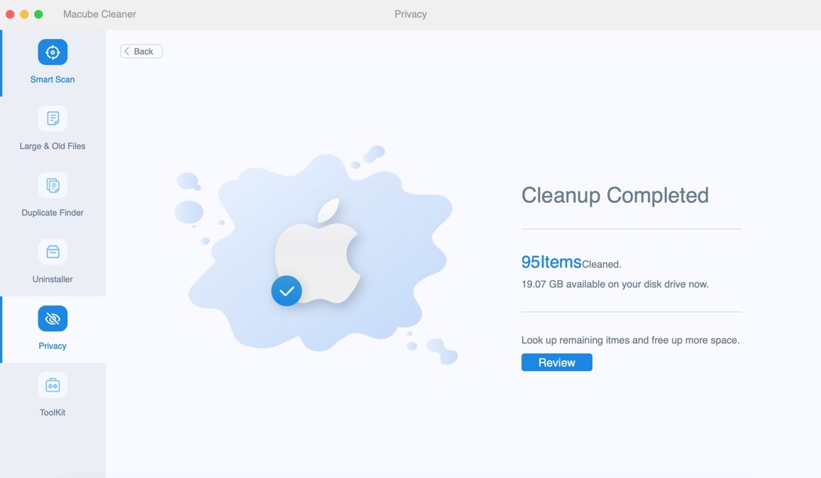 limpar dados de navegação macube passo 3 | otimizar o armazenamento do Mac