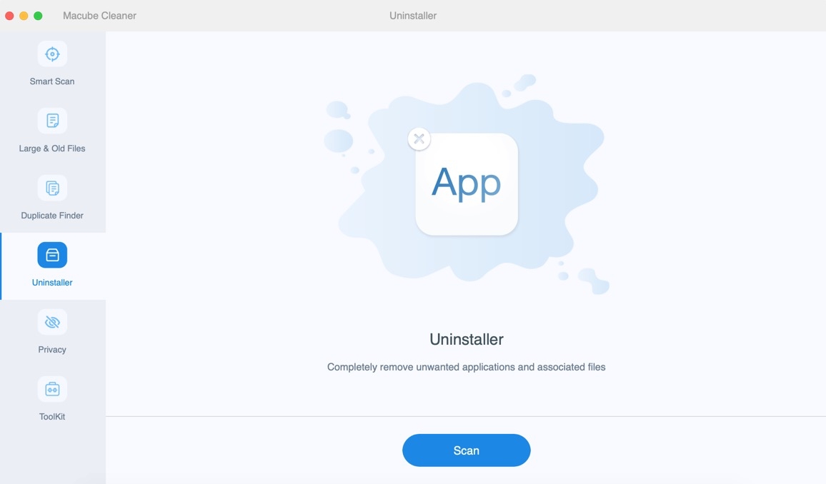 macube step 1 | Delete Mail App on Mac