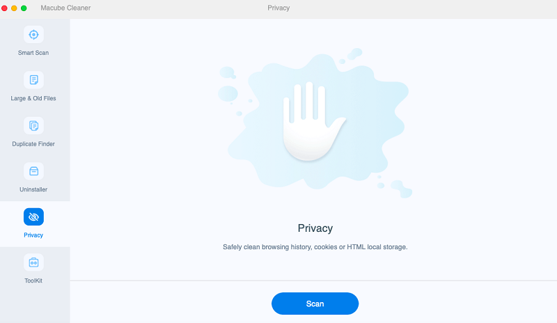 Privacy Page | clear cookies in Safari/Chrome/Firefox on Mac