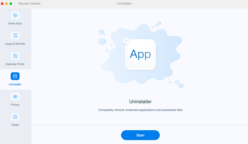 Uninstaller Page | uninstall Spotify on Mac